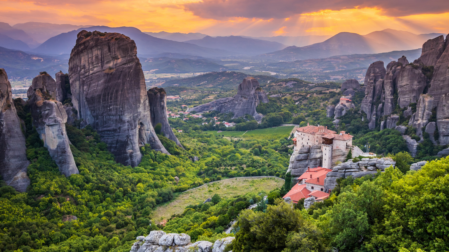Explore the majestic stone forest and monastic city of Meteora with a licensed tour guide.